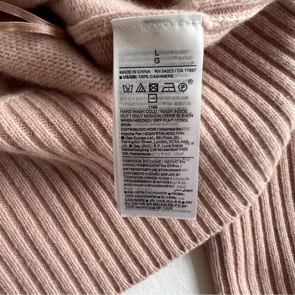 banana republic cashmere rugby sweater - Picture 2 of 2